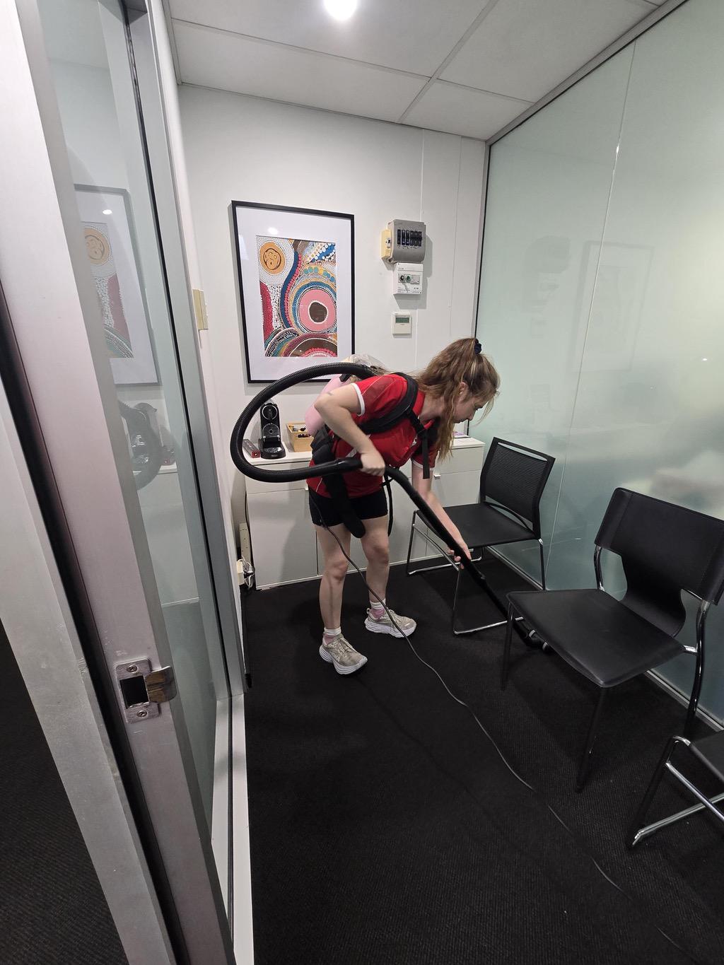 Commercial vacuuming